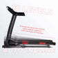 Sunny Health & Fitness Premium Folding Auto-Incline Smart Treadmill