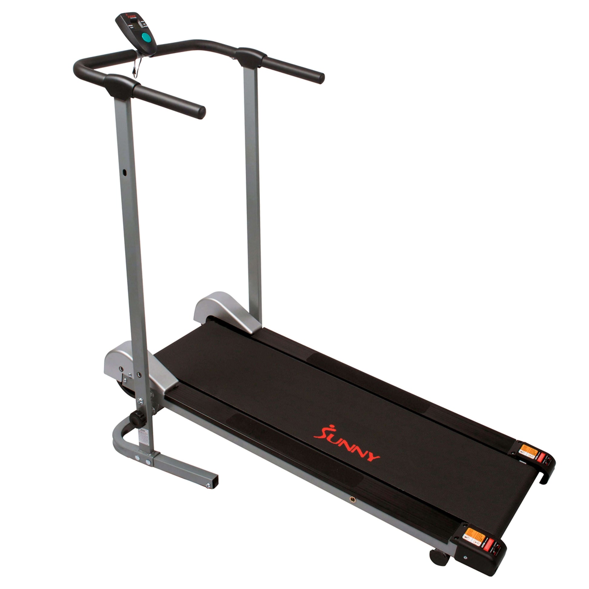 Sunny Health & Fitness Manual Walking Treadmill-side view